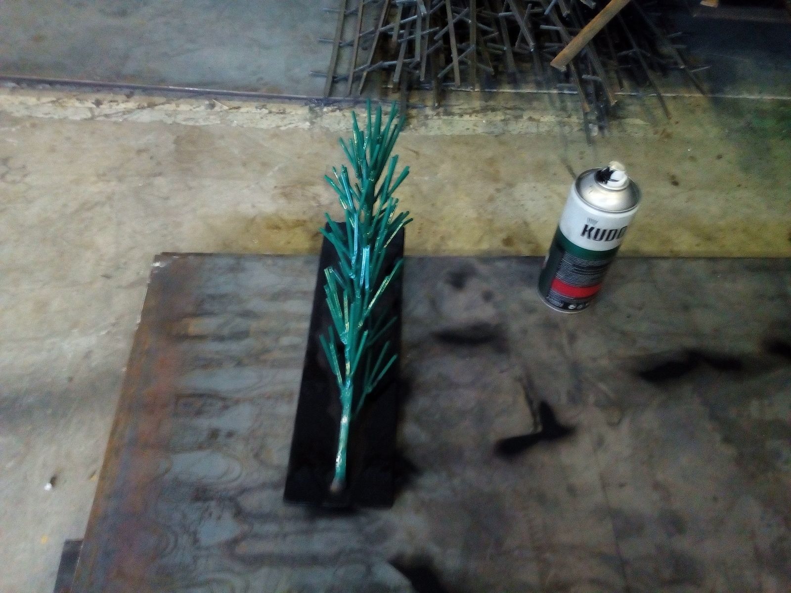 Creep Tree 2 - My, Kripota, Welding, Christmas trees, New Year, Hastily, The photo, Text, Longpost