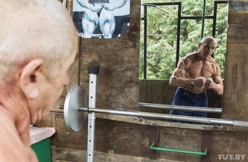 Pinsk bodybuilder: I don't feel like I'm 70 years old - 70 years, Old age, Bodybuilders, Body-building, Longpost