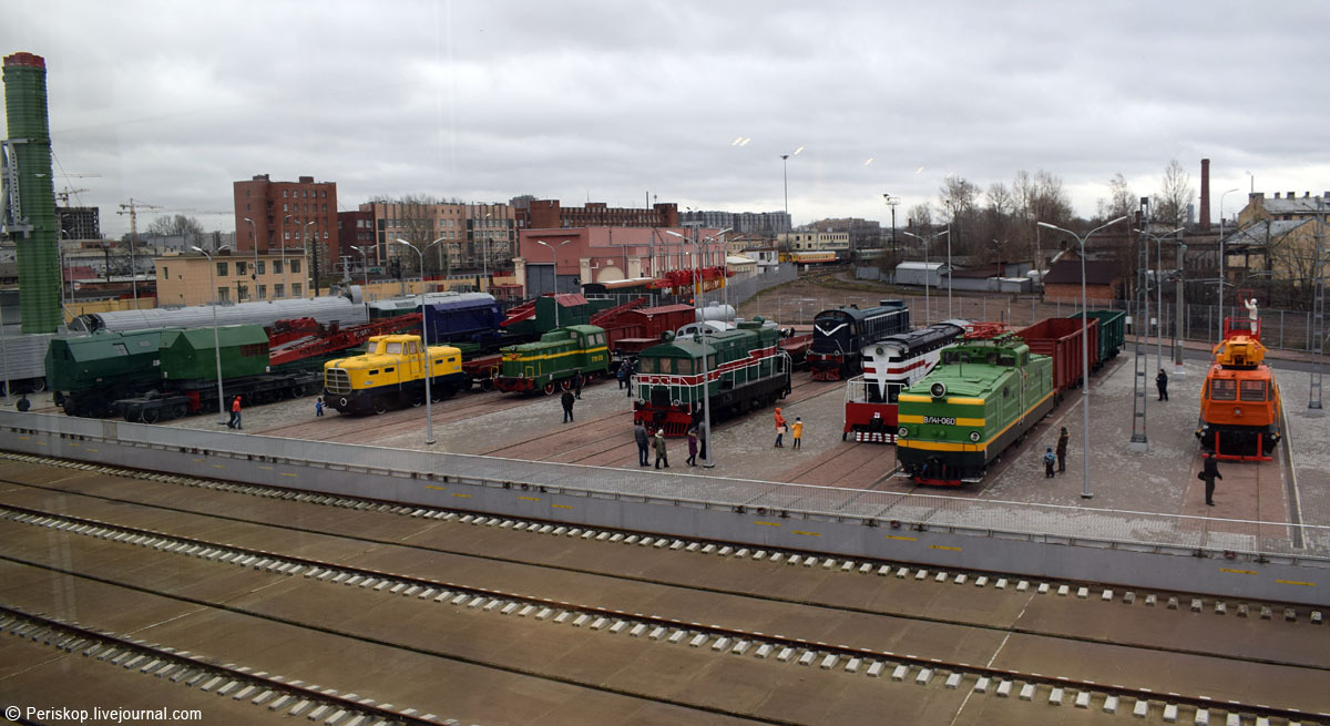 The grandiose museum of railway equipment near the Baltic Station - Museum, Railway, A train, Reportage, Transport, Russian Railways, Saint Petersburg, Technics, Longpost