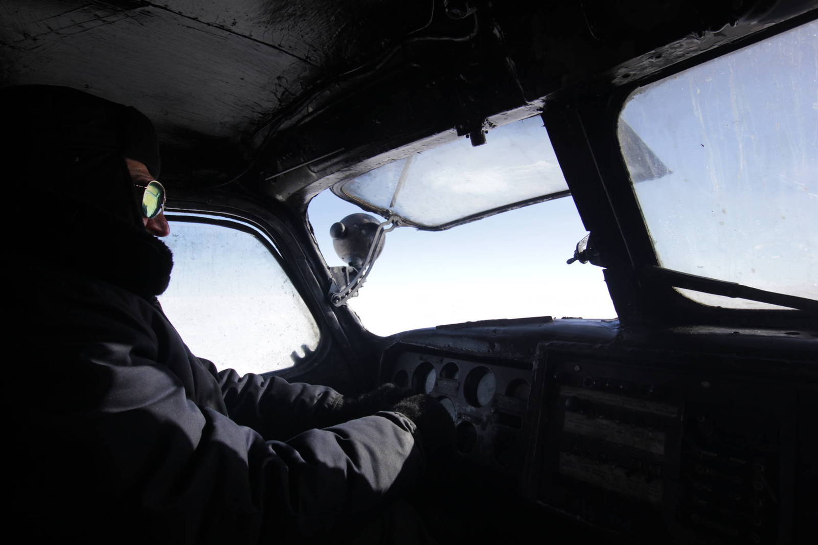 Smoked Crocodile - My, Antarctica, Vostok Station, Armored vehicles, Ukrainians, Longpost