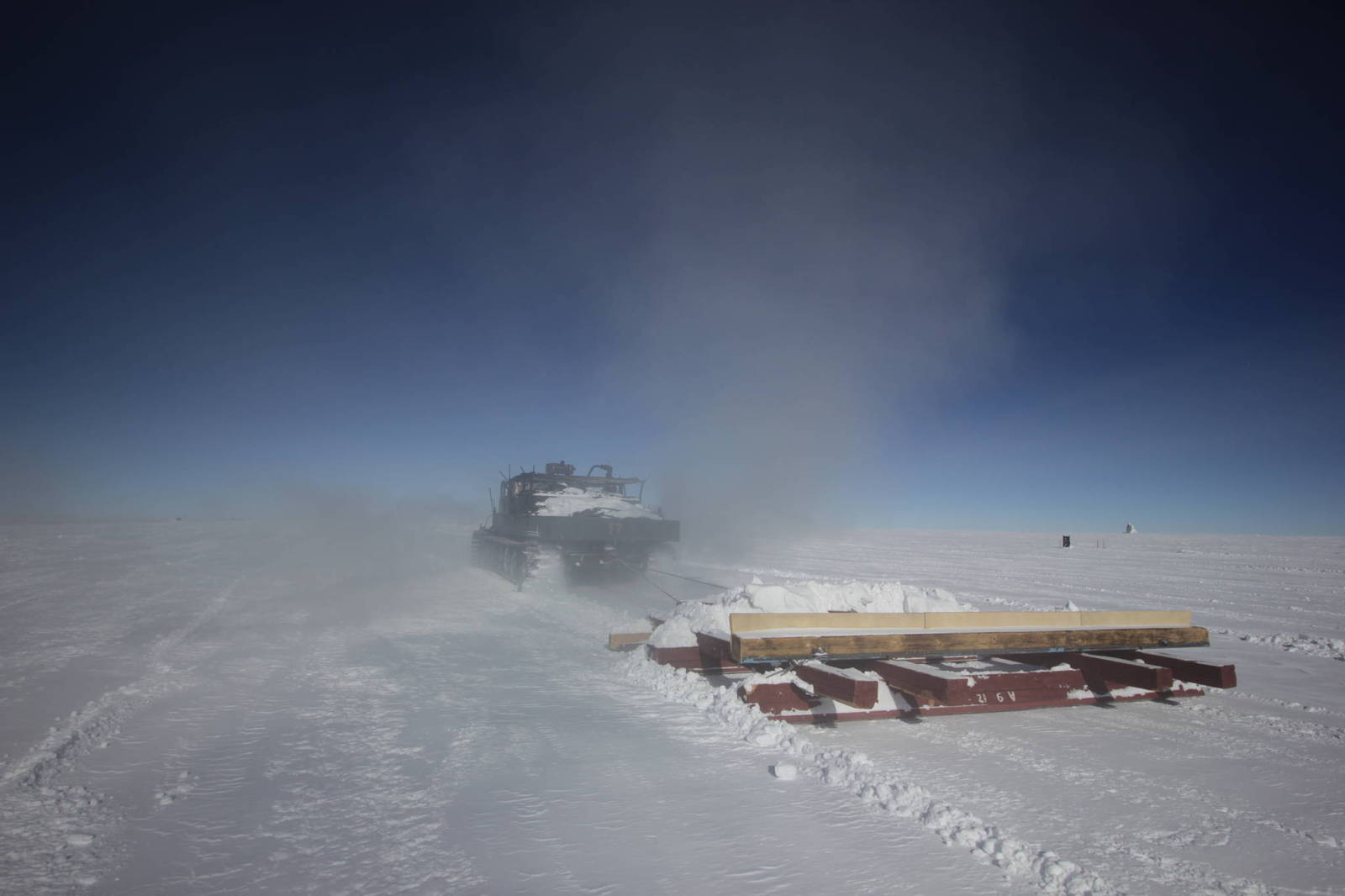 Smoked Crocodile - My, Antarctica, Vostok Station, Armored vehicles, Ukrainians, Longpost