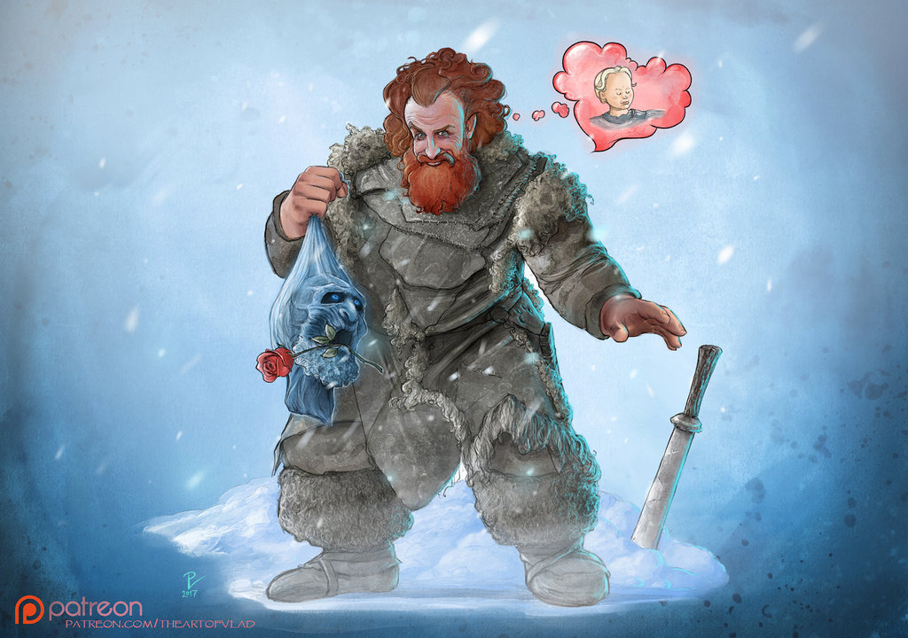 Beautiful Tormund post - Game of Thrones, Tormund, Brienne, Art, Longpost