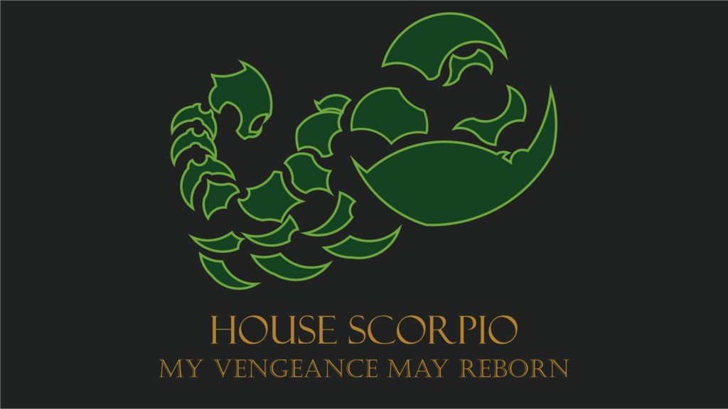 Zodiac signs in the style of the great houses of the game of thrones - Game of Thrones, Zodiac signs, Longpost