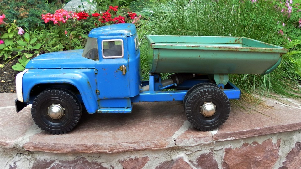 USSR toys. Big iron trucks - Made in USSR, Toy car, Drive2, Longpost, Collection