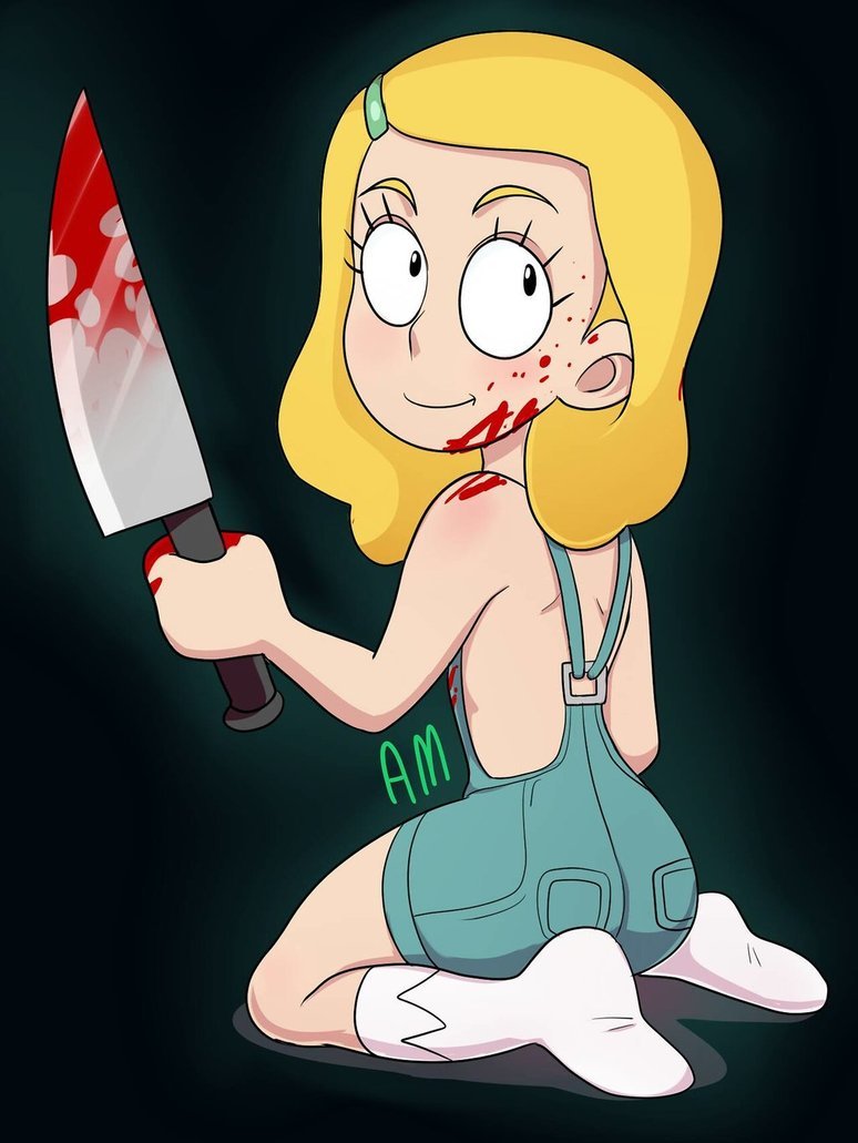 It's time to cut - Rick and Morty, Beth Smith, Art