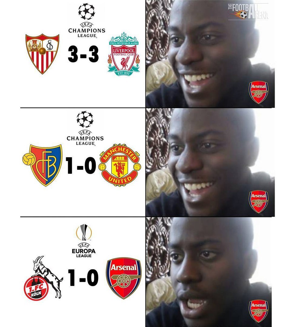 Typical Arsenal. - Arsenal, Champions League, Angry Negro, Black people, Arsene Wenger, Liverpool, Manchester United, Football