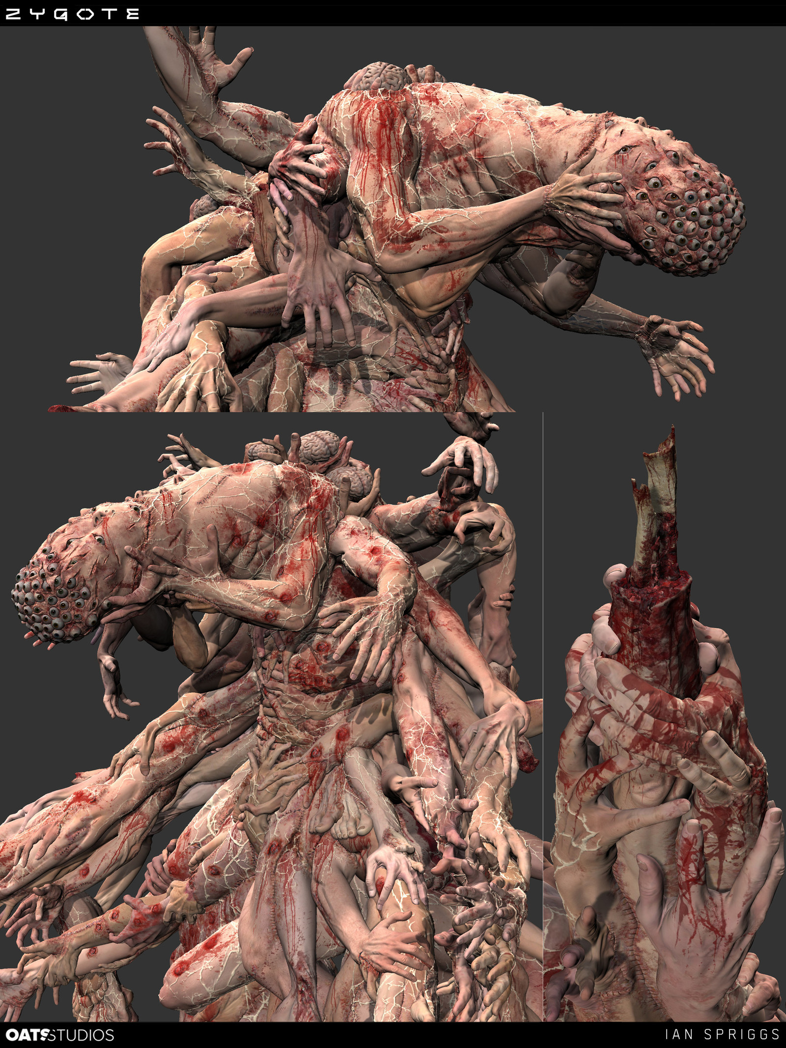 Zygote. - , Artstation, Ian Spriggs, 3D modeling, Longpost