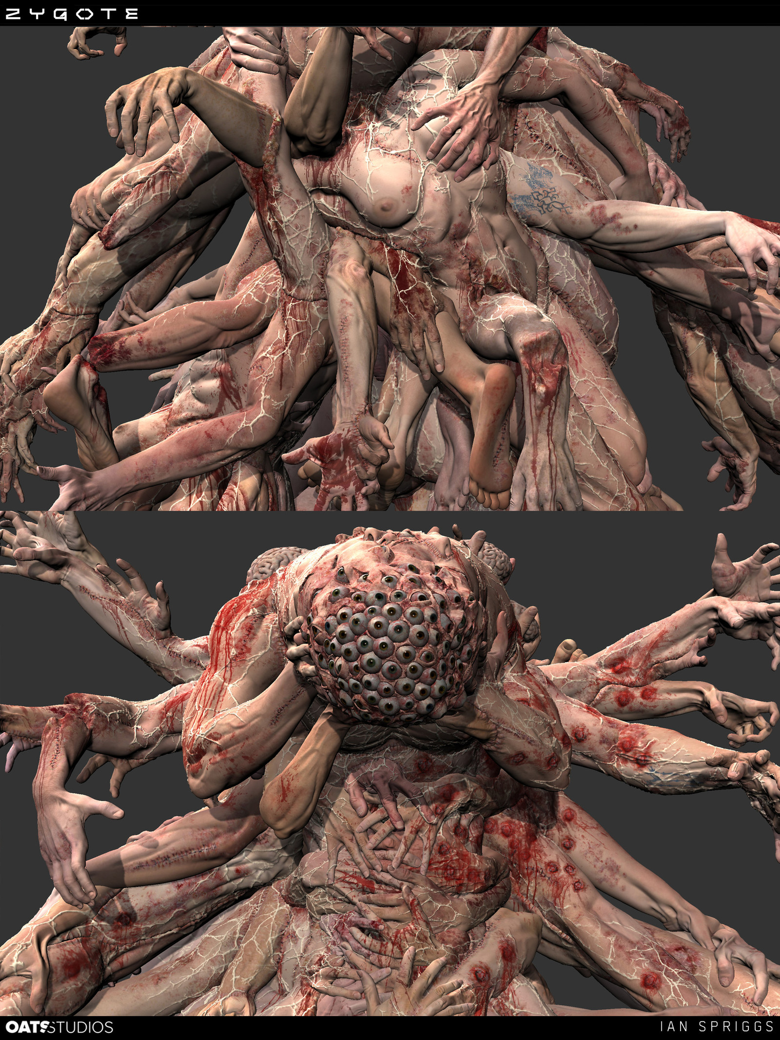 Zygote. - , Artstation, Ian Spriggs, 3D modeling, Longpost