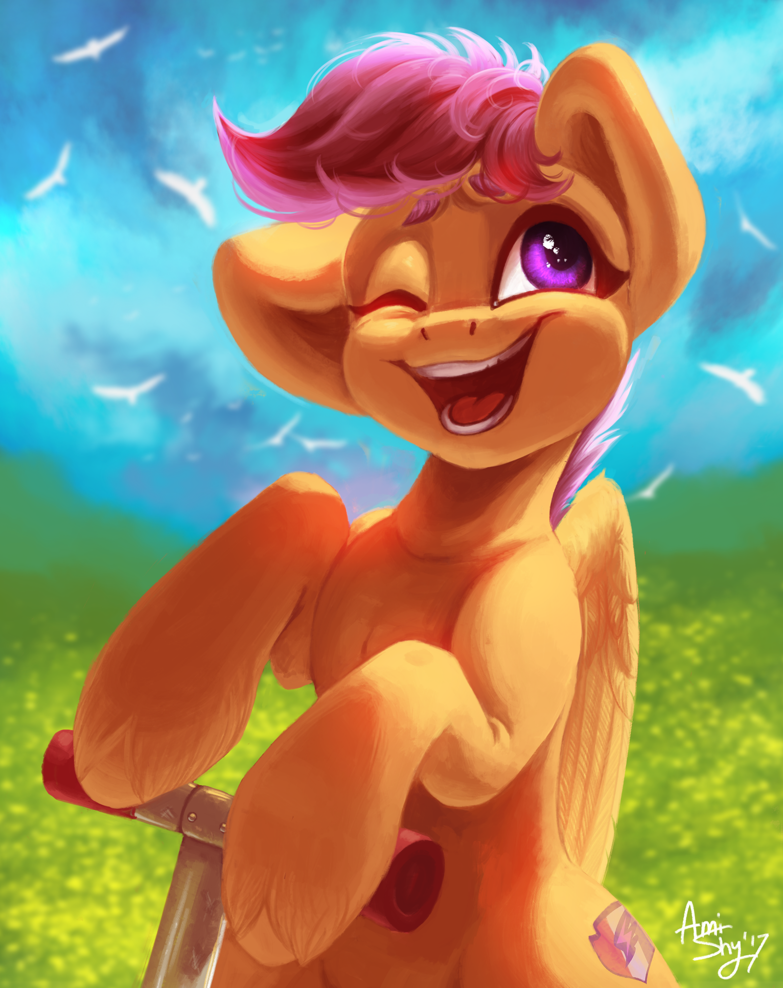 Scootaloo by AmiShy - My Little Pony, Scootaloo, Amishy