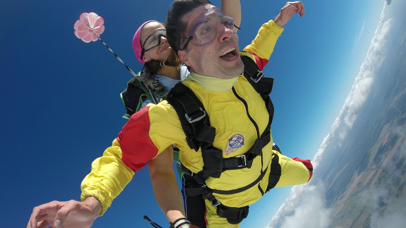 First parachute jump - My, Life stories, Humor, Longpost, Skydiving