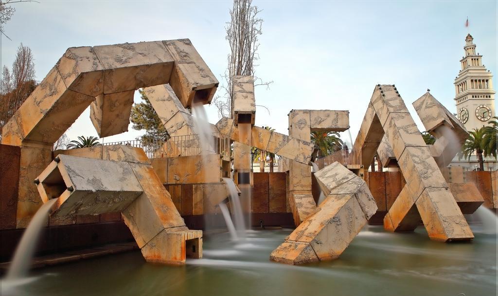 Fountain Free Quebec - Architecture, Modern architecture, Industrial, Brutalism, Modern, Concrete, Quebec, Longpost, Industrial rock