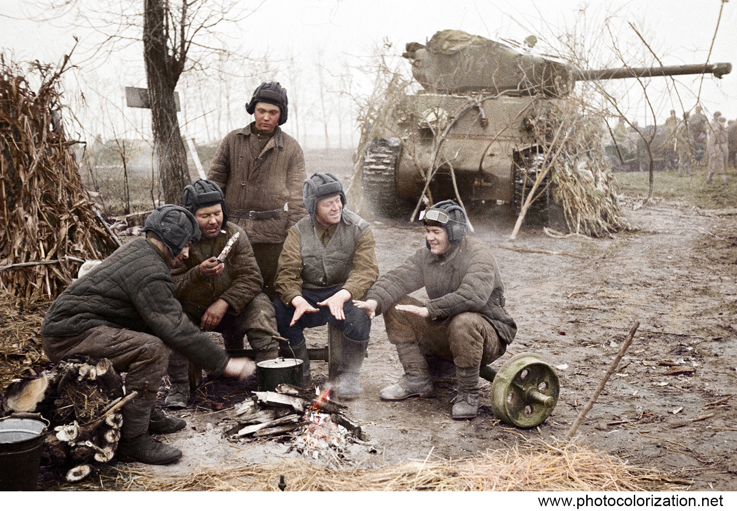 My coloration - My, Colorization, The Great Patriotic War, Tanks