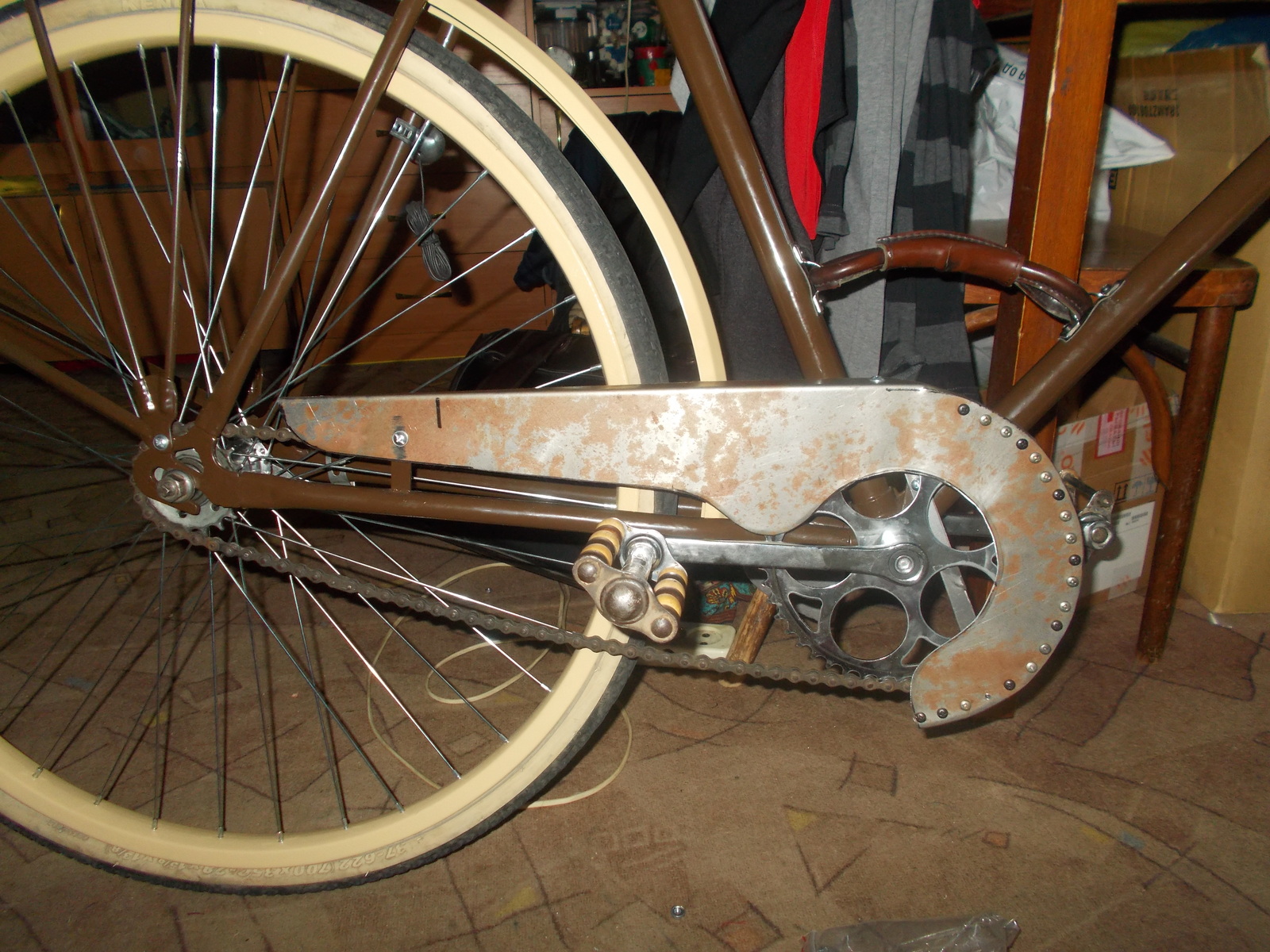 Retro. - My, A bike, Old man, Homemade, Restoration, Sale, Longpost