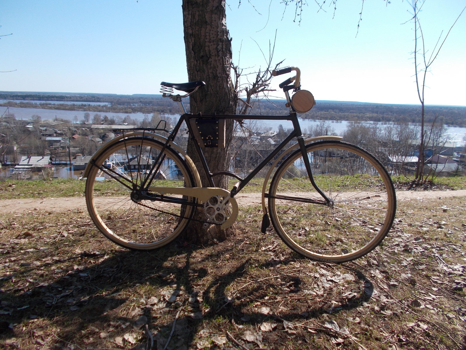 Retro. - My, A bike, Old man, Homemade, Restoration, Sale, Longpost