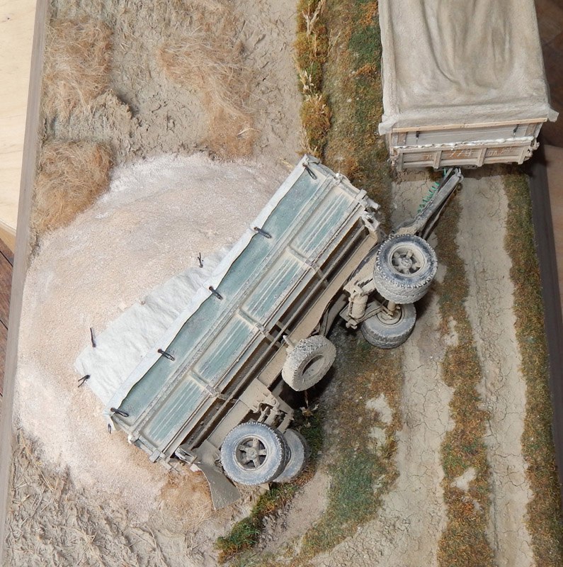 Amazing accuracy - Modeling, Road accident, Diorama, Longpost