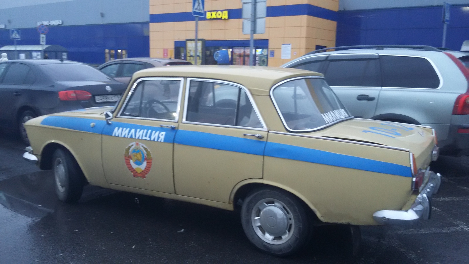 Guest from the past in St. Petersburg - My, Car, Moskvich 412, Militia, Past