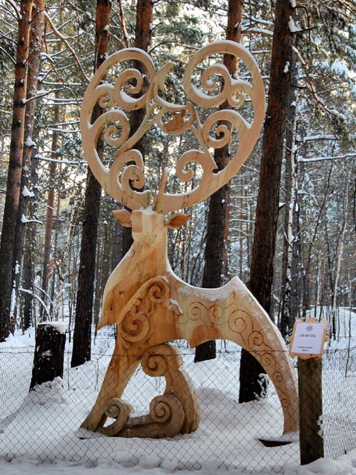 Green oak by the seaside - Lukomorye, Wood sculpture, Master, Angarsk, Longpost, Irkutsk region, Irkutsk