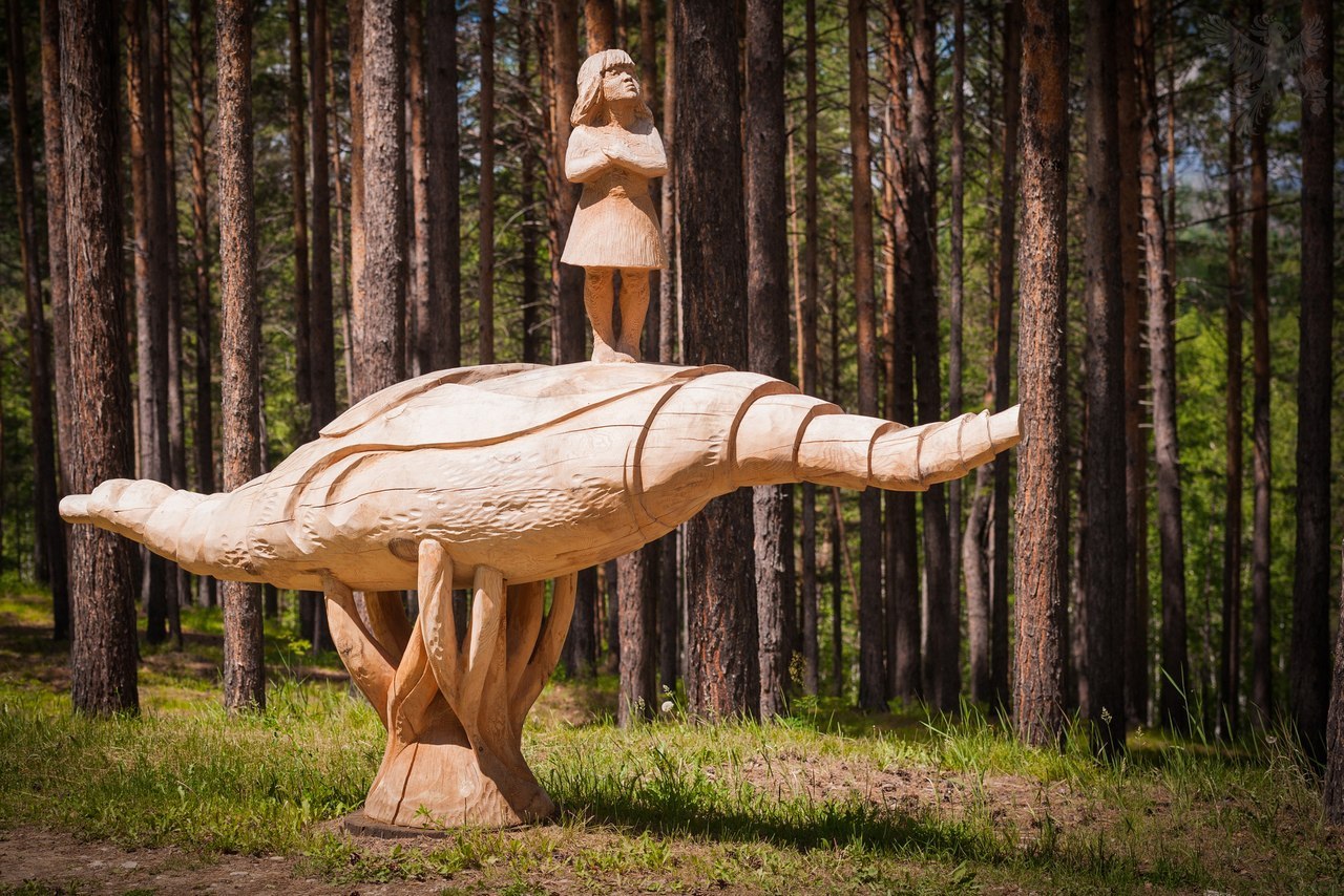 Green oak by the seaside - Lukomorye, Wood sculpture, Master, Angarsk, Longpost, Irkutsk region, Irkutsk