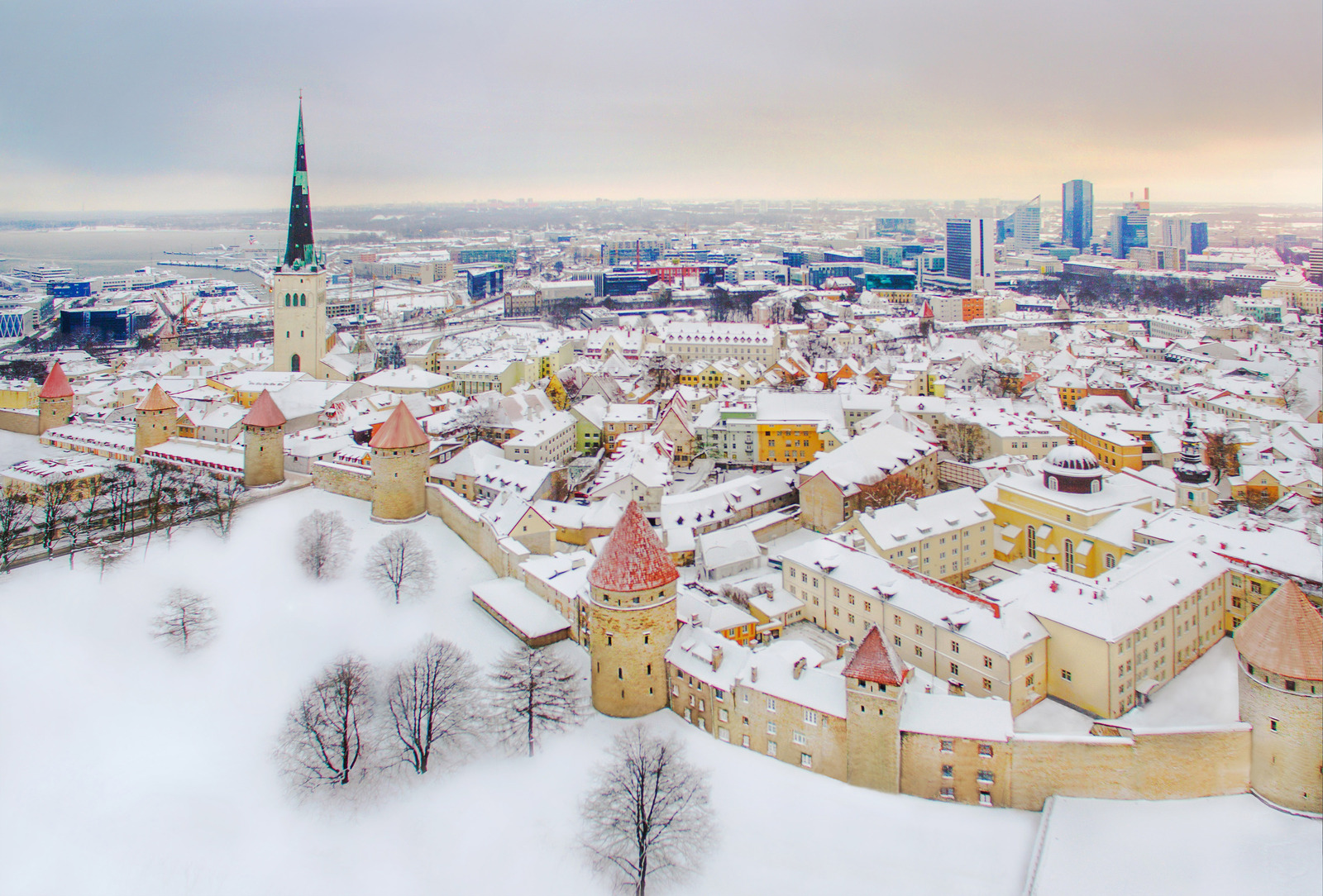Зима в эстонии