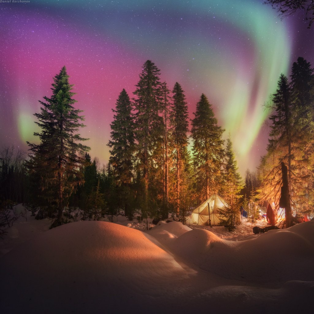 Russia, Northern Ural - Russia, Northern Ural, The photo, Polar Lights