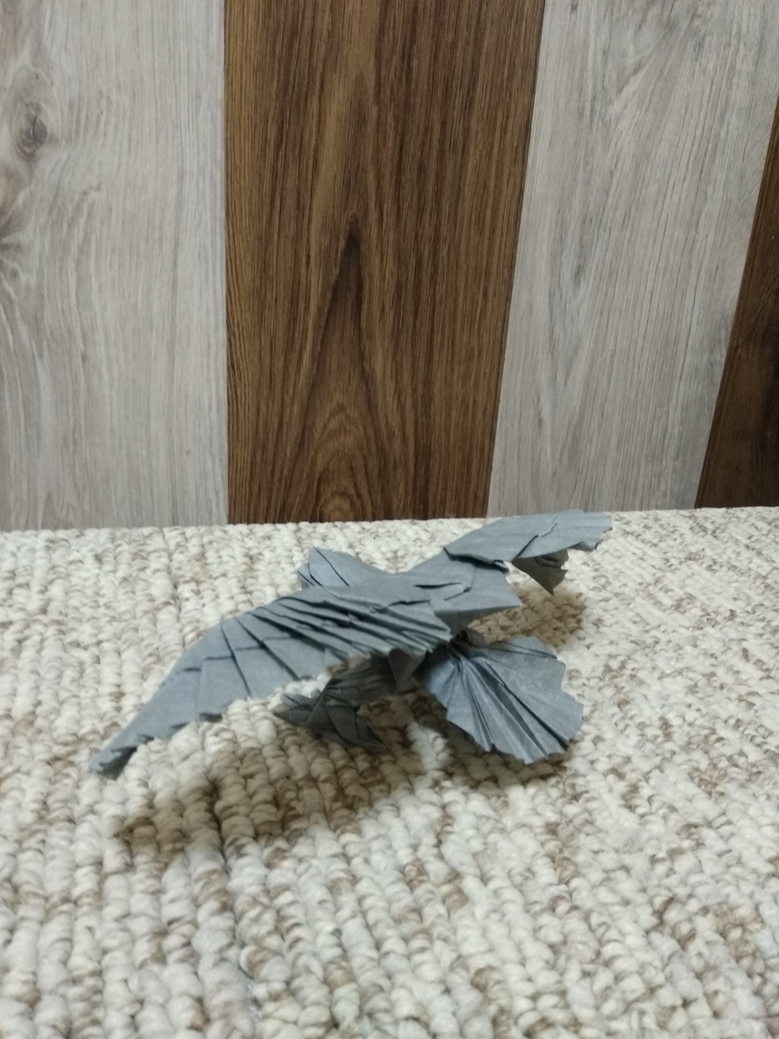 Eagle - My, Origami, Eagle, , Longpost, Eagle