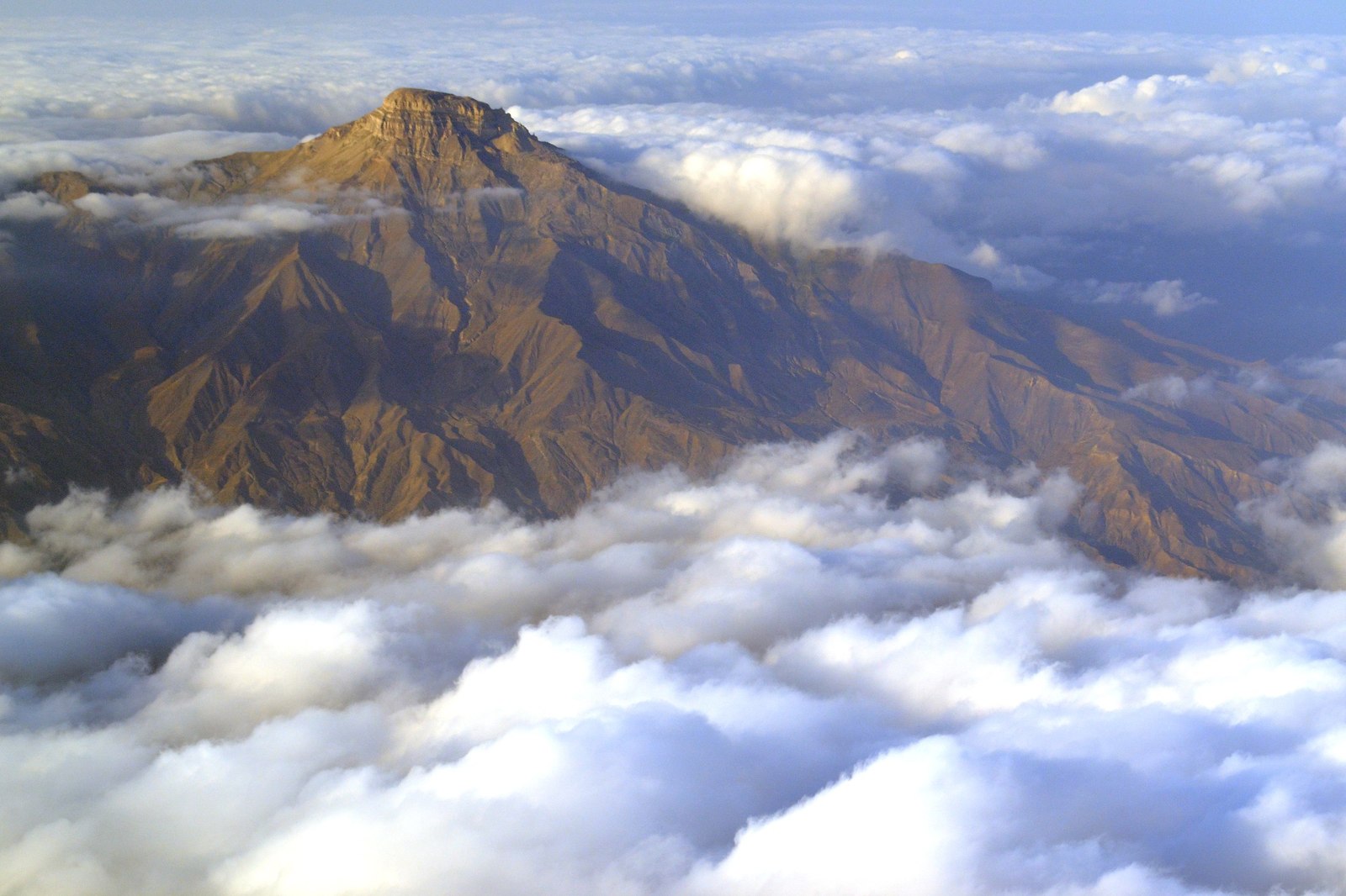 Mount Gestinkel in the clouds. - My, Dagestan, Clouds, The mountains, Caucasus