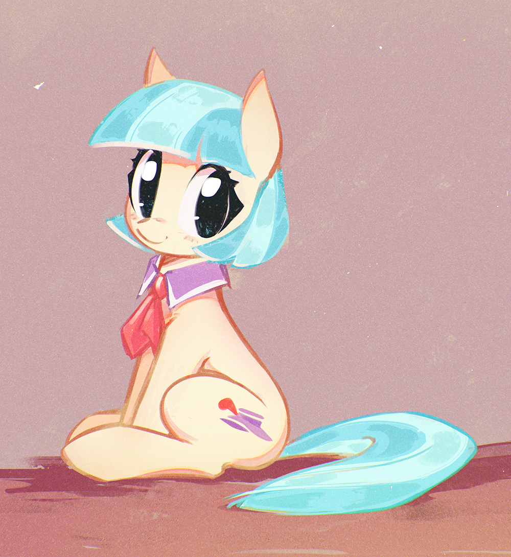 Coco Pommel by mirroredsea - My Little Pony, Coco Pommel, Mirroredsea