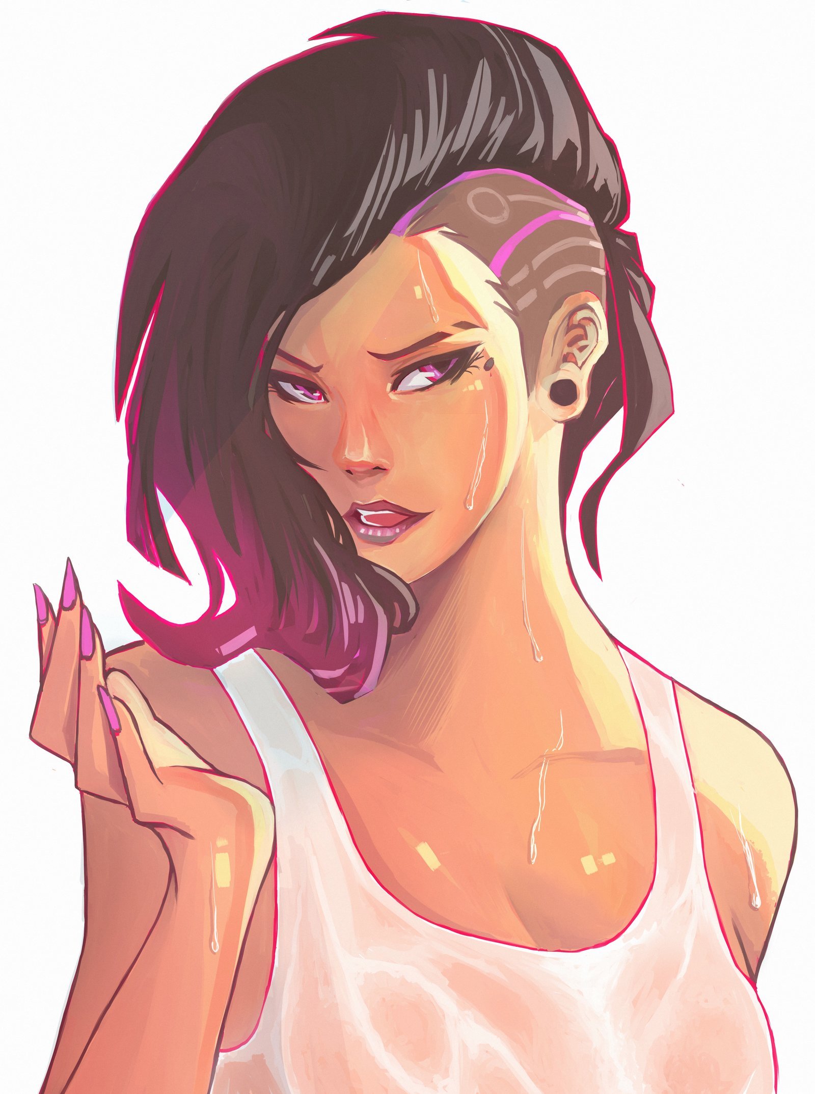 Overwatch arts - Overwatch, Mercy, Dva, Sombra, Junkrat, Lucio, Art, Longpost