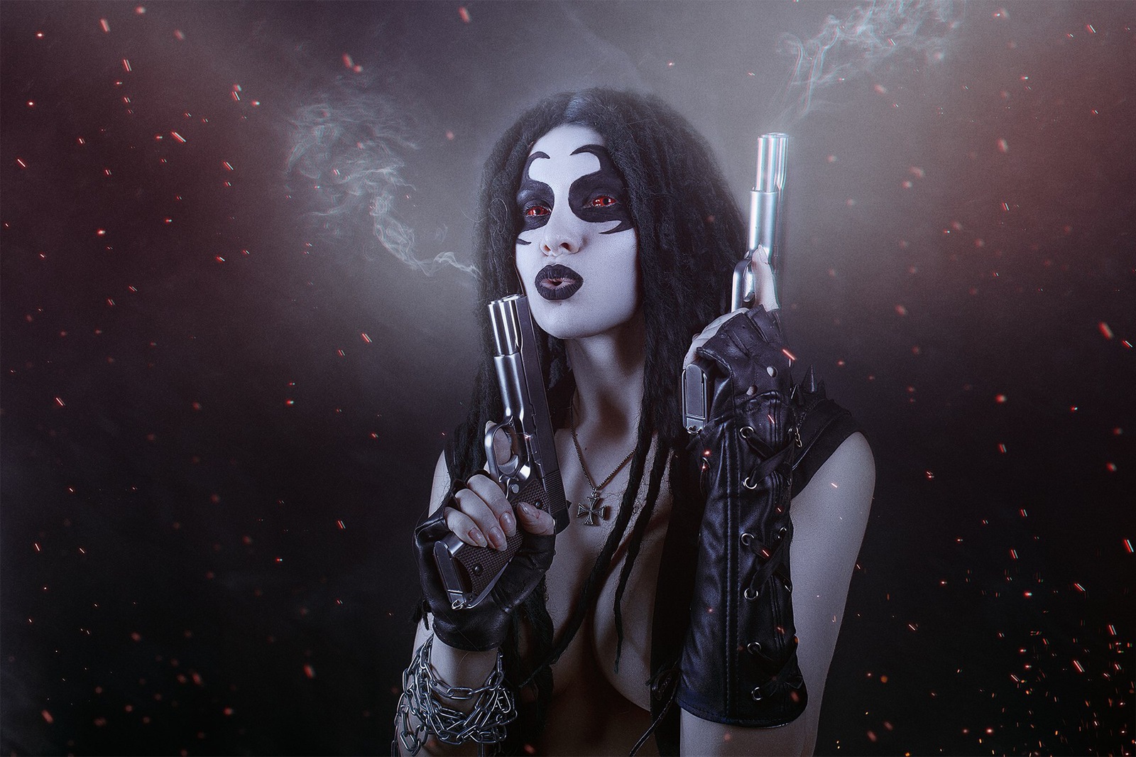 14. Good Lobo cosplay (DC) - Girls, PHOTOSESSION, , Longpost, Lobo, DC, Cosplay