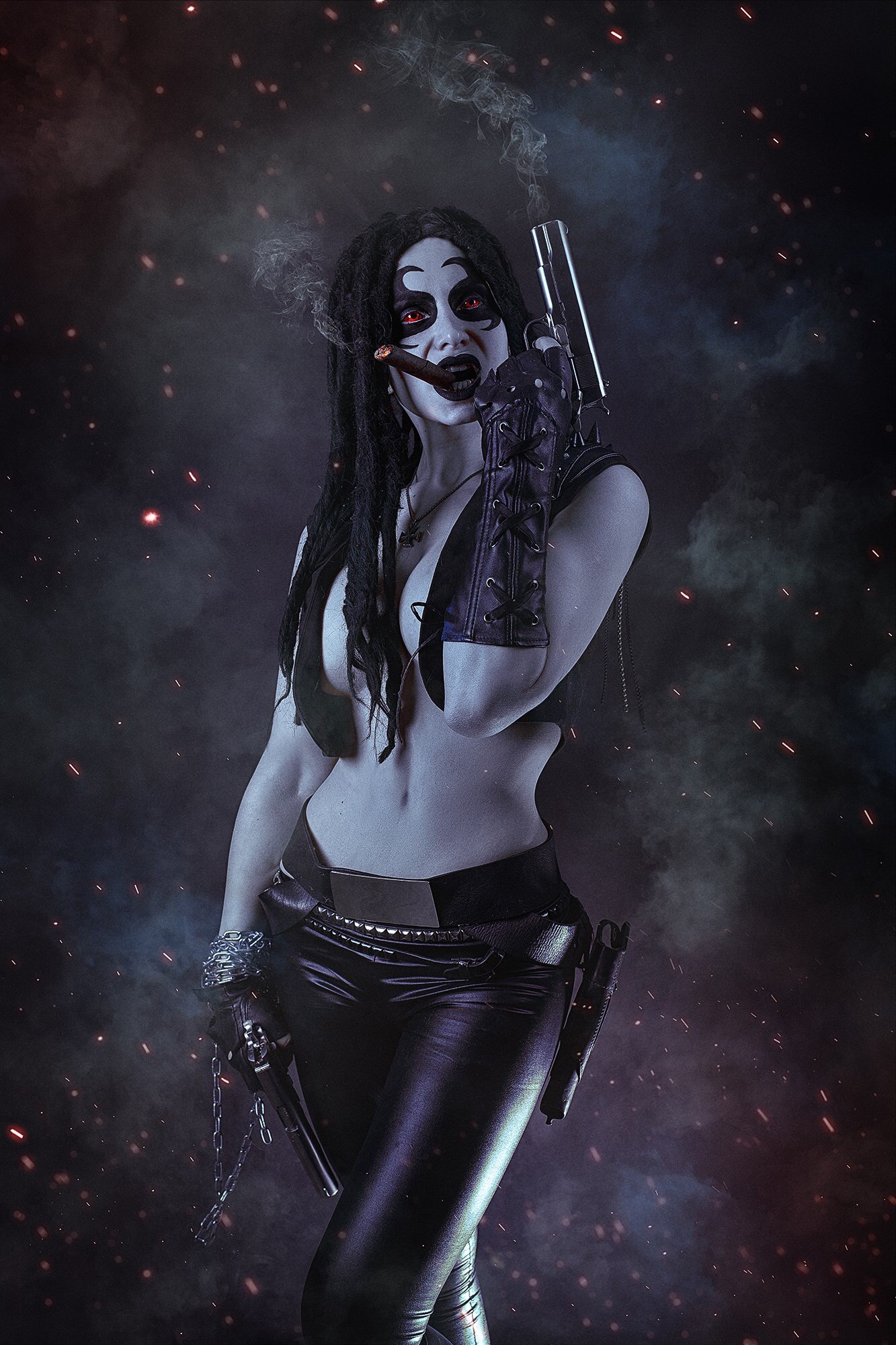 14. Good Lobo cosplay (DC) - Girls, PHOTOSESSION, , Longpost, Lobo, DC, Cosplay