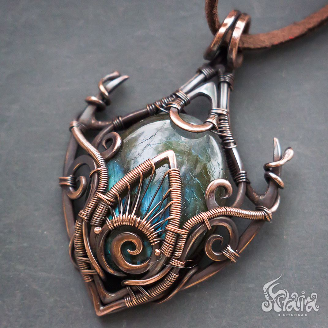 Wire wrap кулоны - Моё, Wire wrap, Wire wrapping, Творчество, Украшения из проволоки, Ручная работа, Арт, Украшение, Медь, Длиннопост