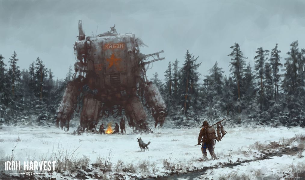 Iron Harvest is a game inspired by art! - My, Iron Harvest, Games, RTS, Video, Longpost