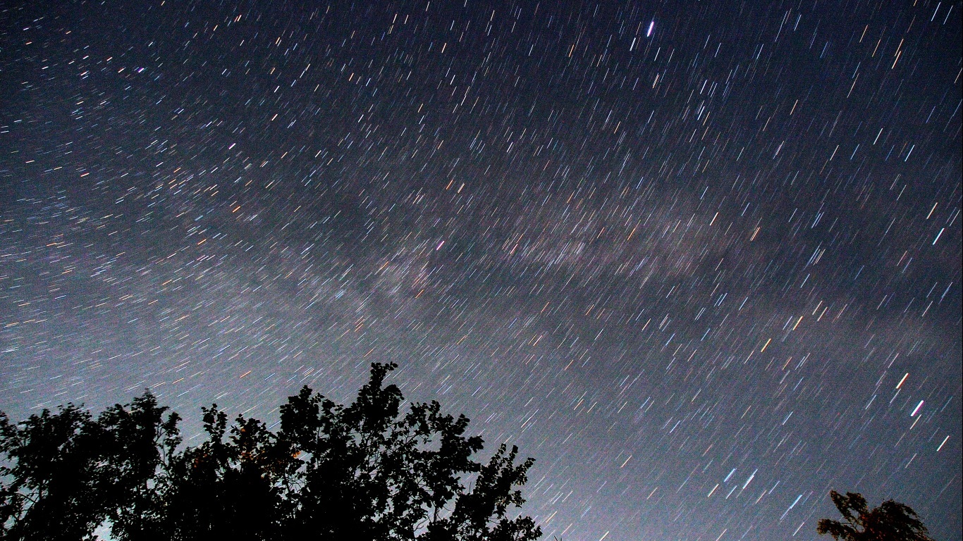 The sky is beautiful. Raise your head! - My, Sky, Sunset, Starry sky, Clouds, Beautiful, Photo on sneaker, Longpost