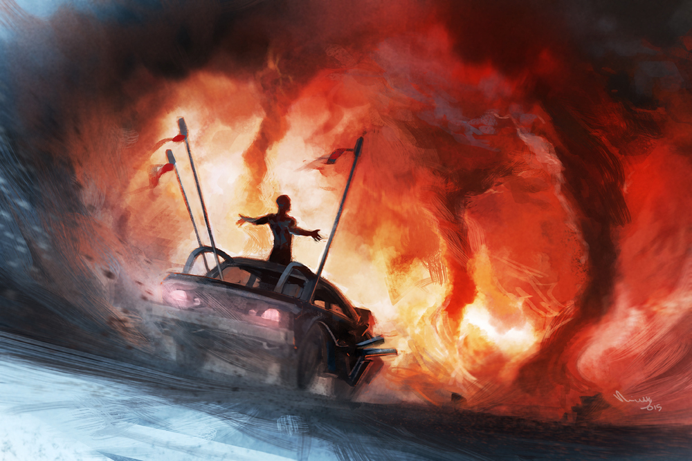 Fury Road! - Art, Crazy Max, Post apocalypse, Theminttu