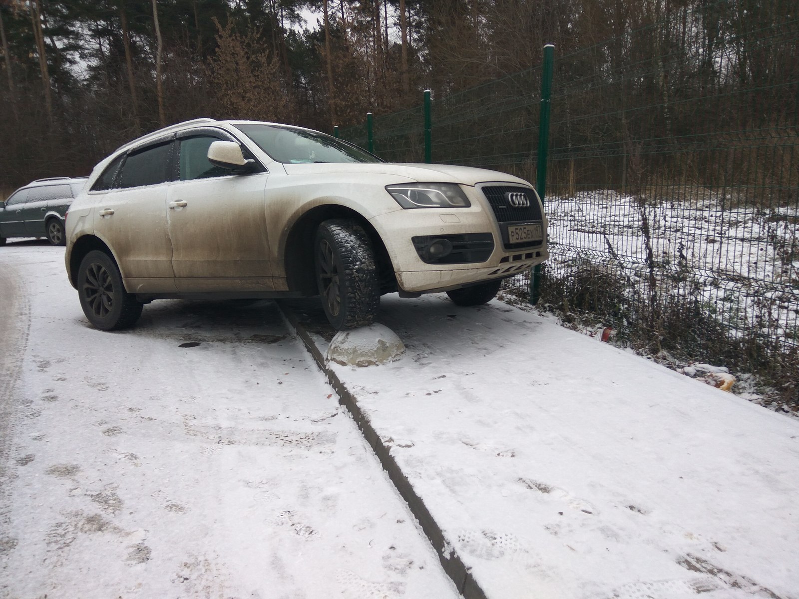 I park like a saiga! - My, Saiga, Parking, Stupid, Longpost, Stupidity