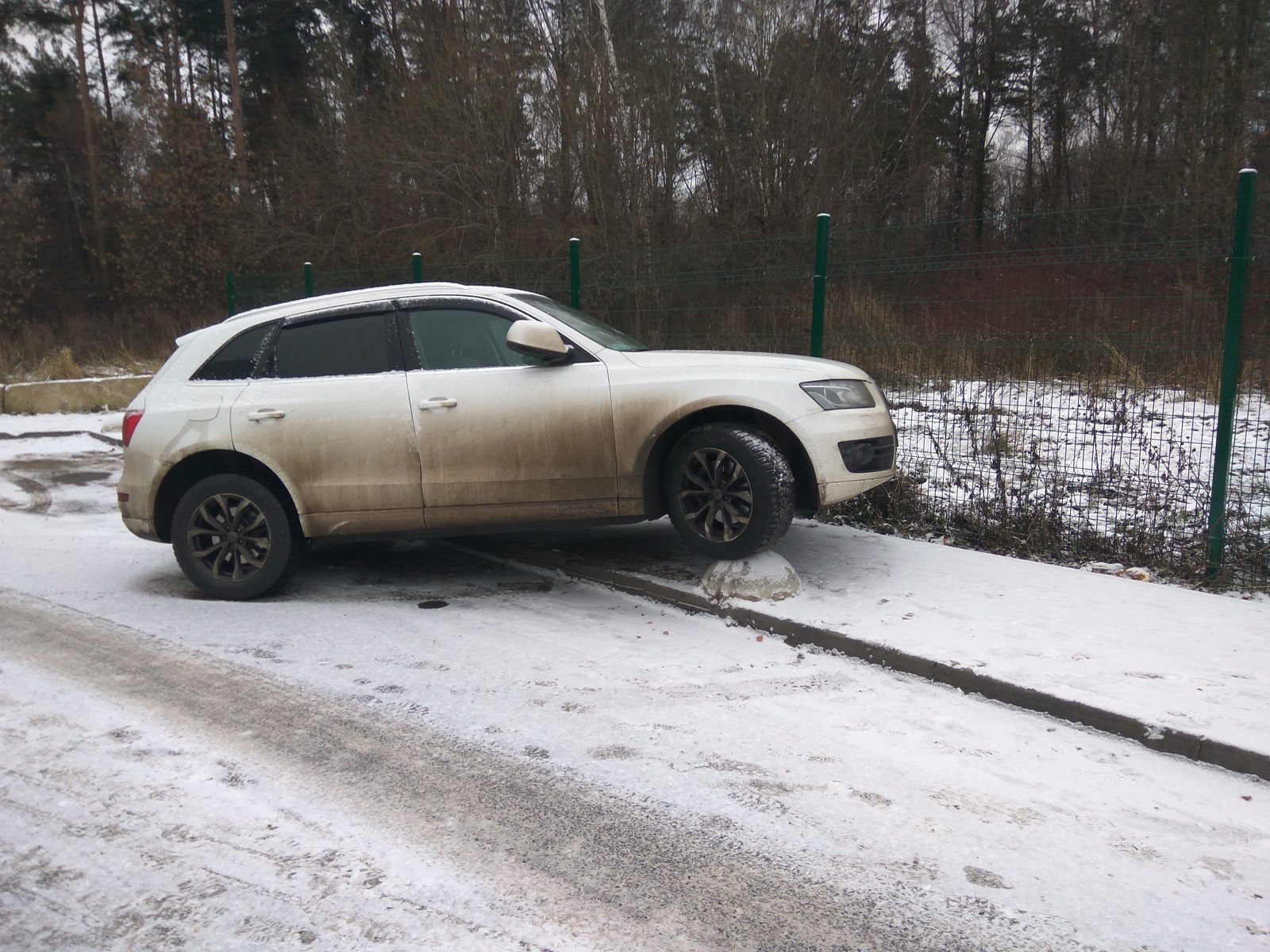 I park like a saiga! - My, Saiga, Parking, Stupid, Longpost, Stupidity