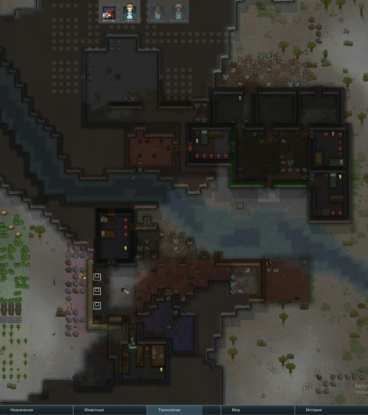 Rimworld as a colony stimulant turned into a post-apocalyptic simulator - Rimworld, Post apocalypse, To be continued, Longpost