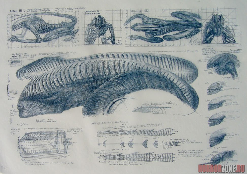 The model for Alien was... Michelle Pfeiffer? - I know what you are afraid of, Horror, Stranger, Giger, Interesting, Longpost, Hans Giger