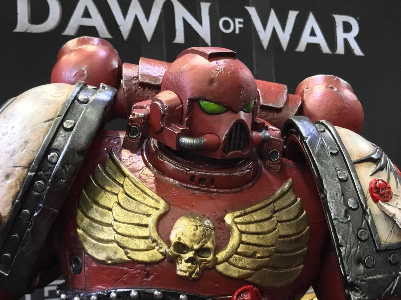 Масштабные миниатюры Кровавых Воронов - Warhammer 40k, Wh miniatures, Космодесант, Blood ravens, Длиннопост