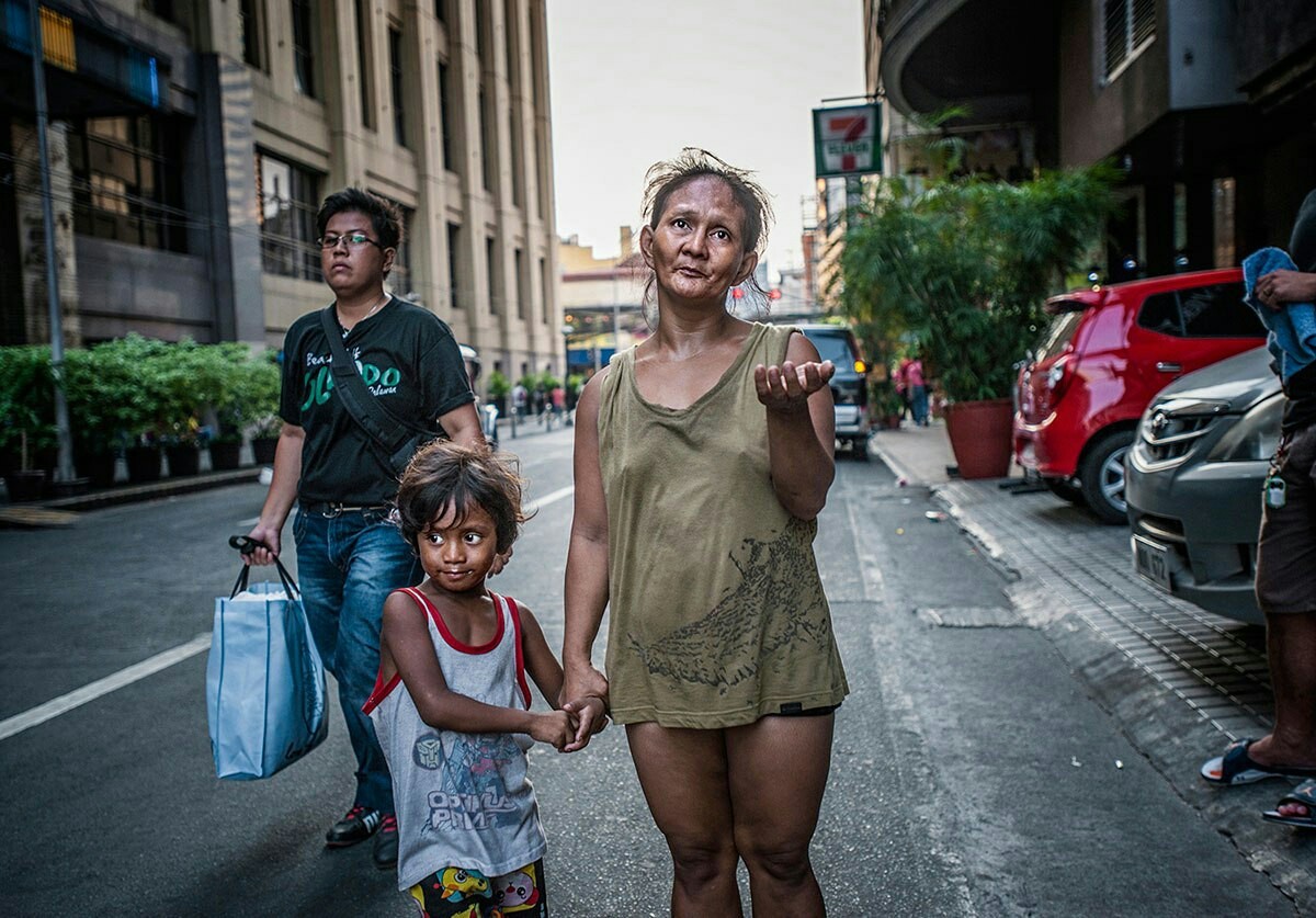 The city-record holder for the number of homeless people is often called the Philippine Manila. - Poverty, Asia, Longpost