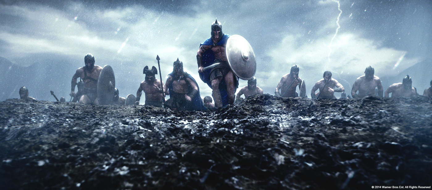 300 Spartans: Rise of an Empire special effects - Movies, 300 Spartans, Special effects, Before and after VFX, Longpost