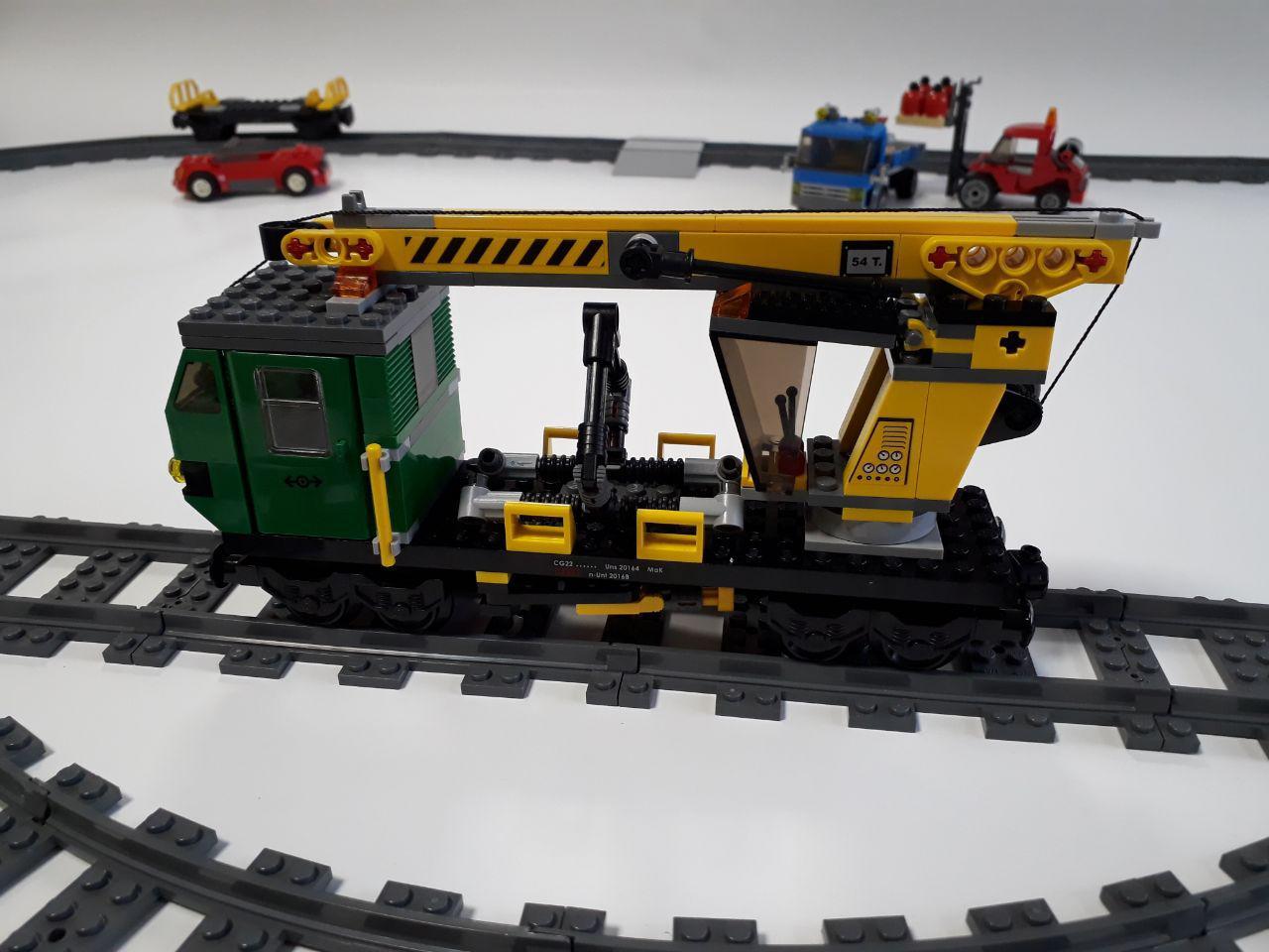 Обзор который опоздал на 11 лет. 7898 Cargo Train Deluxe - Моё, LEGO, LEGO train, Длиннопост