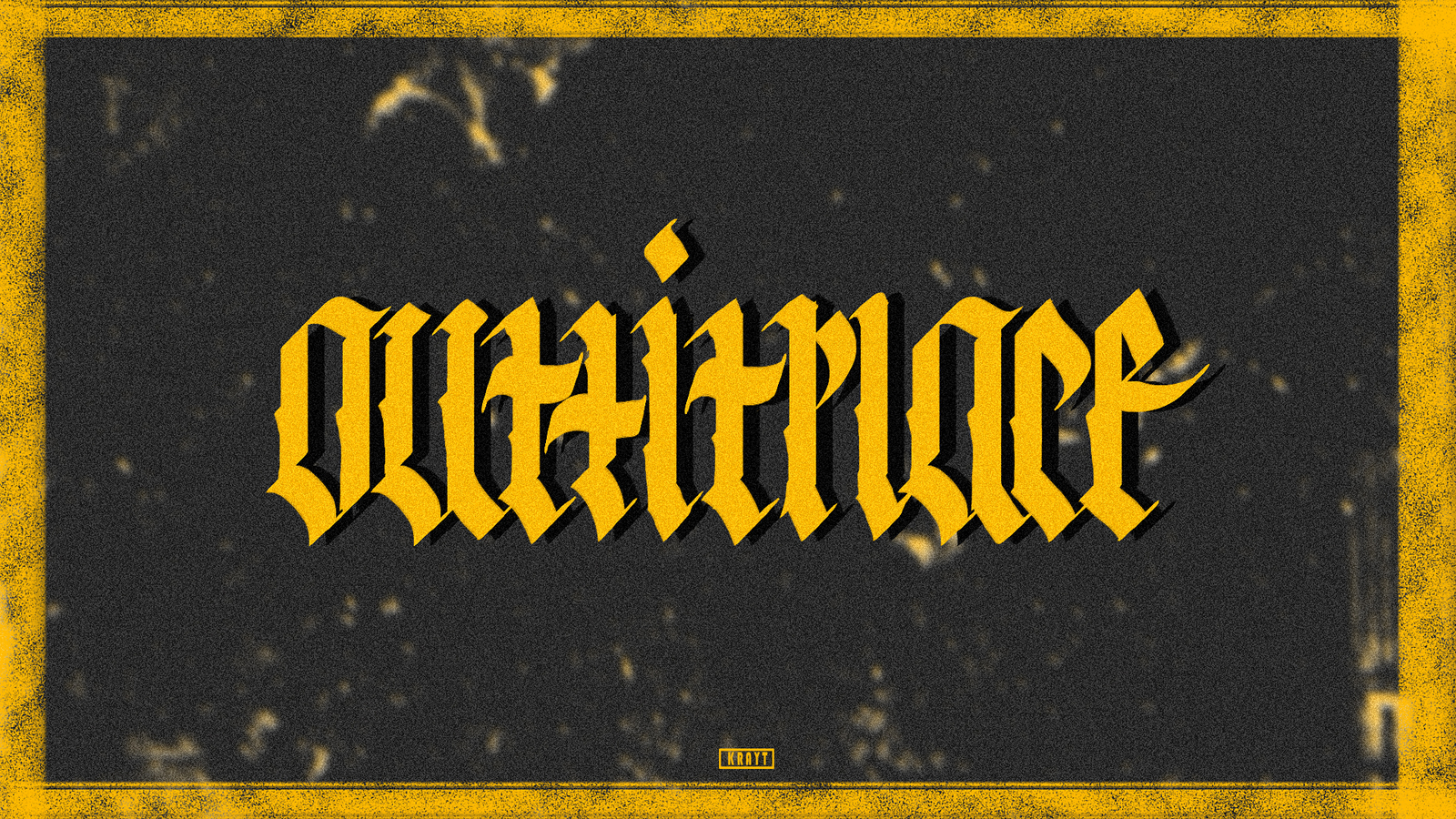 OUTFITPLACE - My, Calligraphy, Lettering, Photoshop