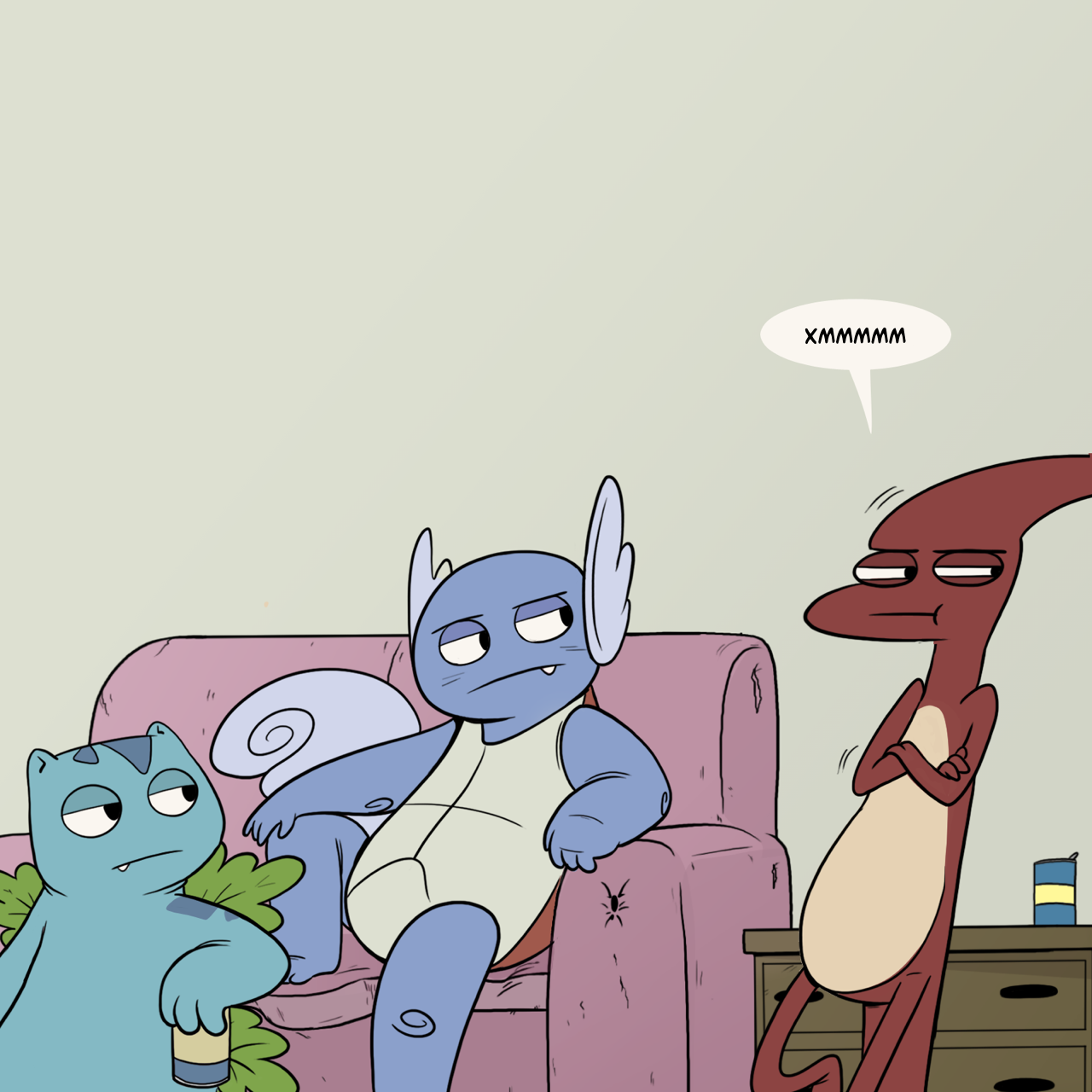 So what are words? - Nekoama, Pokemon, Comics, Longpost, Bulbasaur, Ivisaurus, Charmilion, 