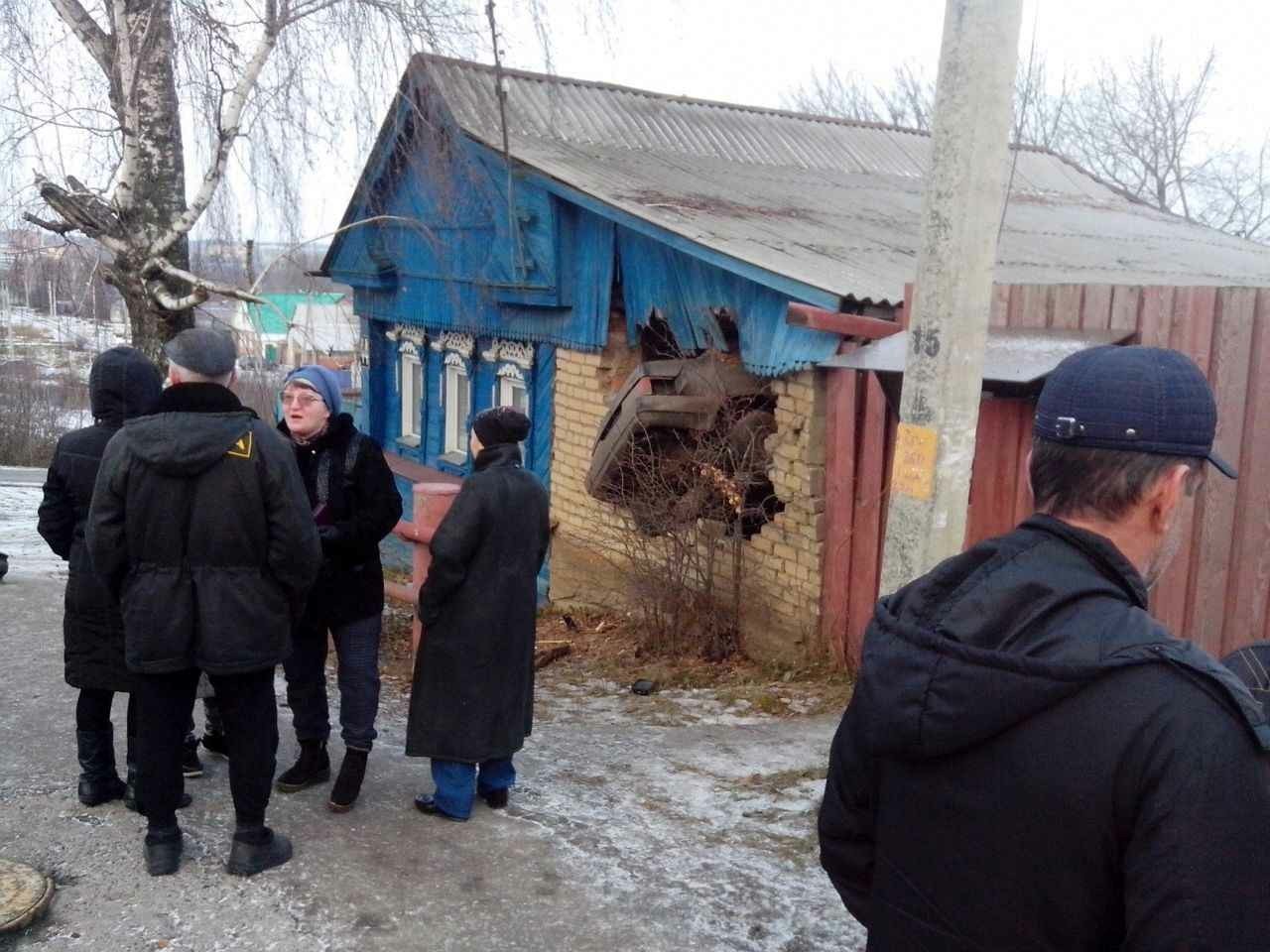 Летающая машина. 06.12.2017 Саранск. - Моё, Авария, Гололед, Не гоняйте, Гонки