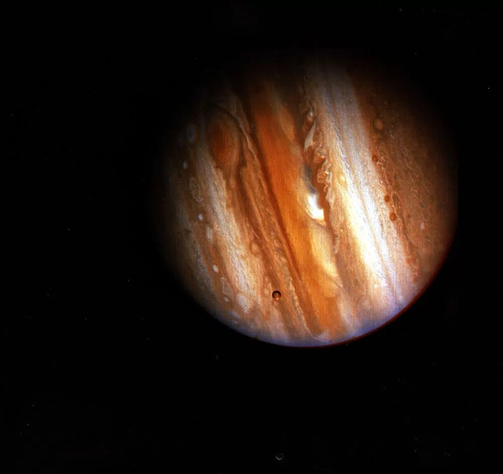 Image of Jupiter taken by Voyager 1 in 1979 - , Space, Voyager 1, , Voyager, Jupiter
