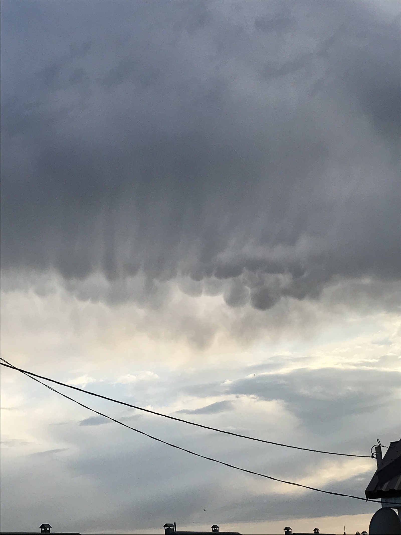 Who knows what's in the photo? - My, Weather, Clouds