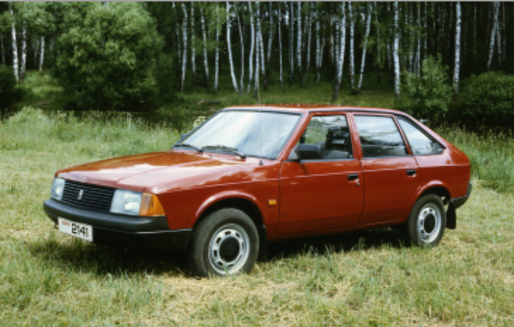 How we pushed the car into the yard - My, Car, Moskvich 2141