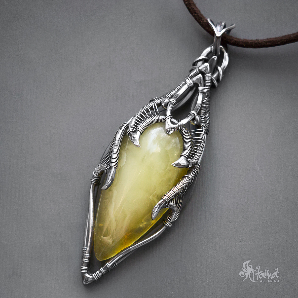 Amber - My, Amber, Craft, Wire wrap, Decoration, Wire, Creation, Needlework without process, Longpost