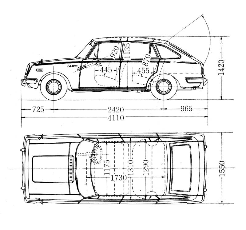 Japanese IJ - Retro car, Auto, Toyota, Technics, , Longpost, Toyota Corona